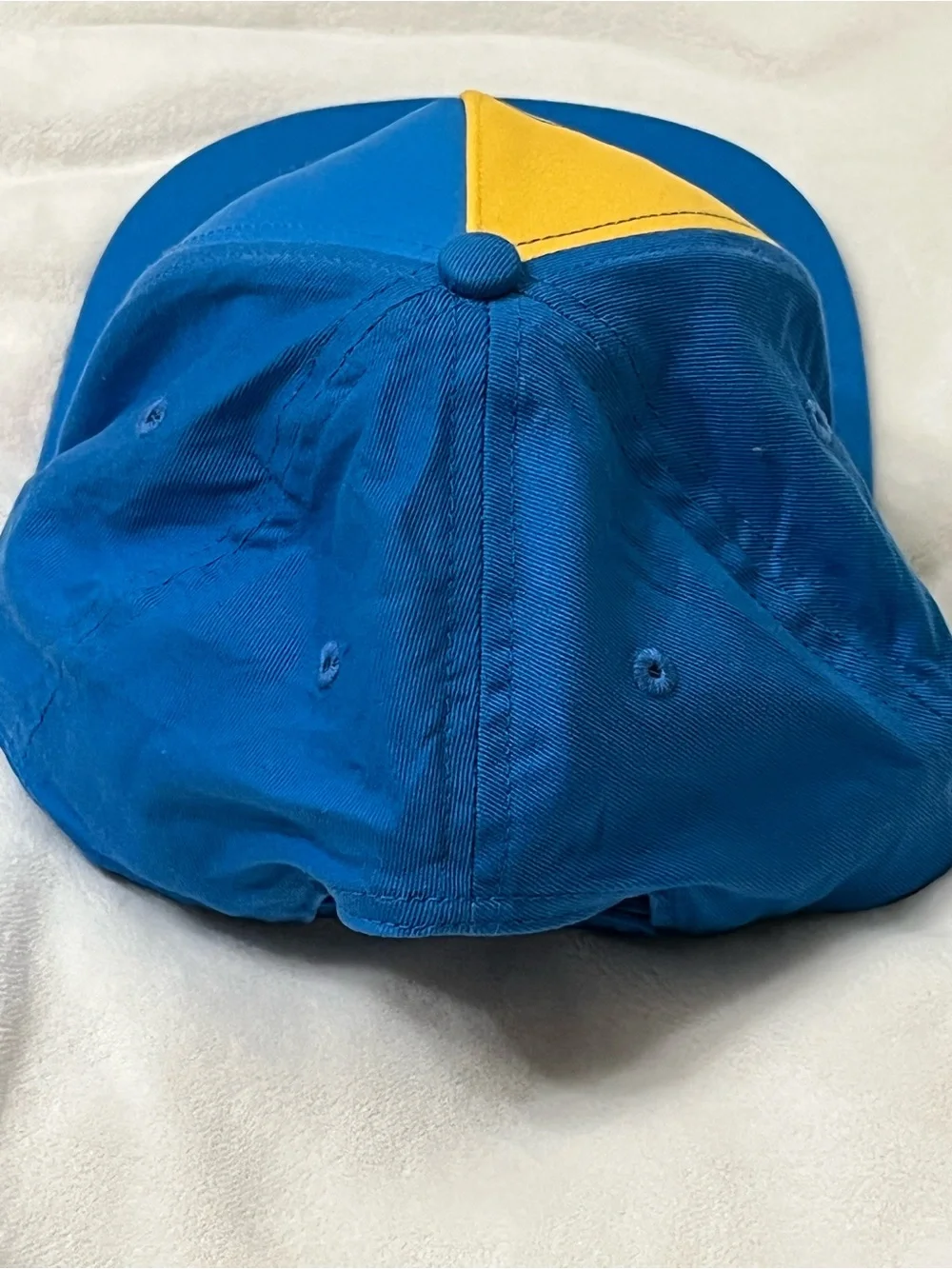 Nintendo Super Mario Snapback Hat Mario Luigi Bowser Yoshi Toad Blue One Size